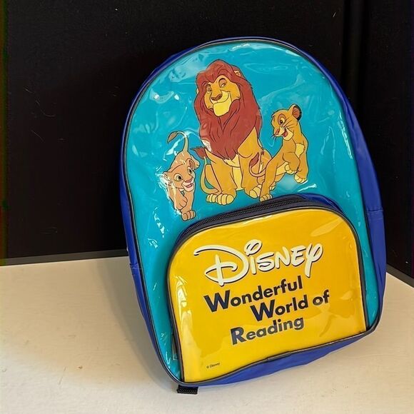Disney Other - Disney Lion King Vintage Backpack - Wonderful World of Reading